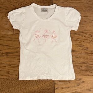 Pennymeade Embroidered Ballerina Shirt